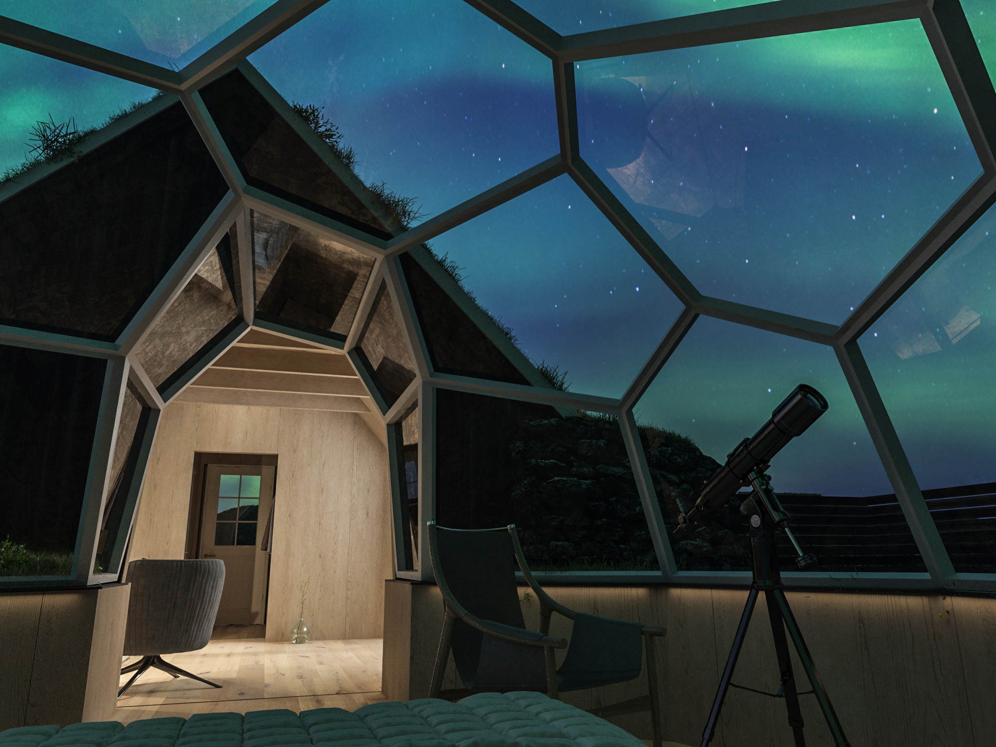 Alternative dome complex layout option